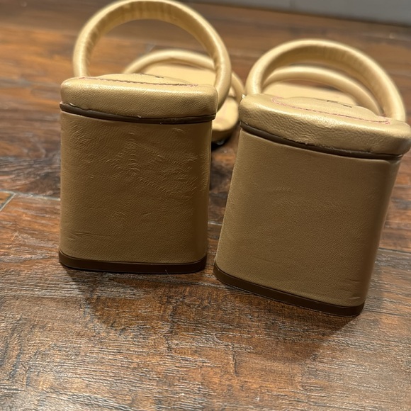 NEW! Free People Double Strap Parker Heel In Dune - Size 39 EU - Picture 9 of 16